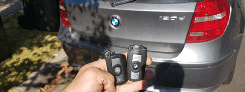 bmw 120d 2009 remote key image