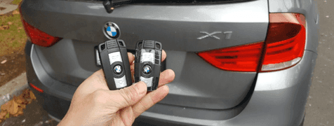 bmw X1 2011 remote key image