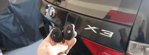 bmw X3 2007 remote key image