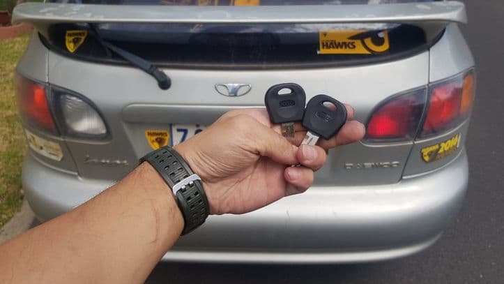 daewoo lanos 2002 key only image
