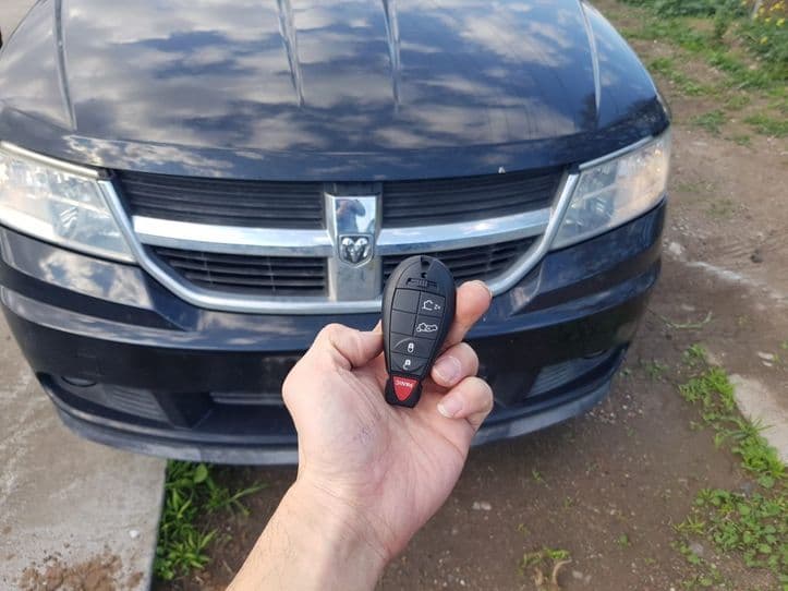 dodge journey 2009 remote key image