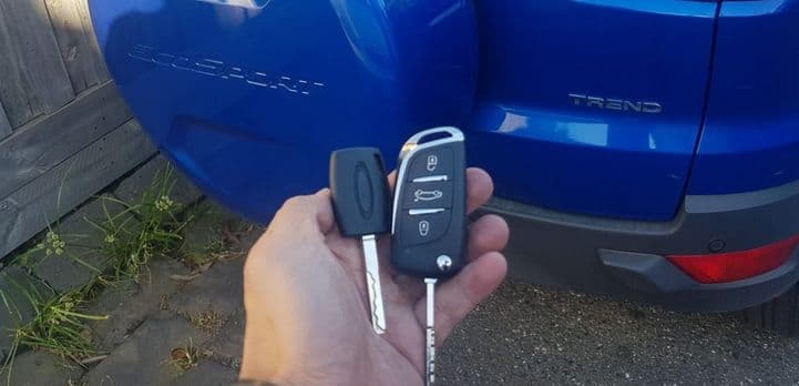 ford ecosport 2014 remote key image