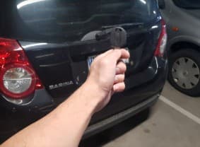holden barina 2009 key only image