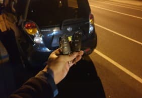 holden barina spark 2012 remote key image