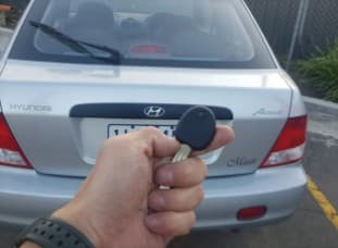 hyundai accent 2002 key only image