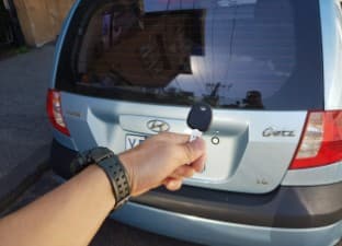 hyundai getz 2007 key only image