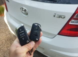 hyundai i30 2009 remote key image