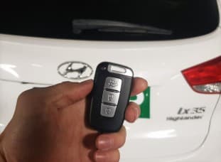 hyundai ix35 2010 smart key image