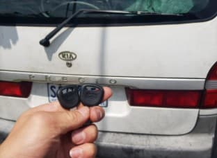 kia pregio 2003 key only image