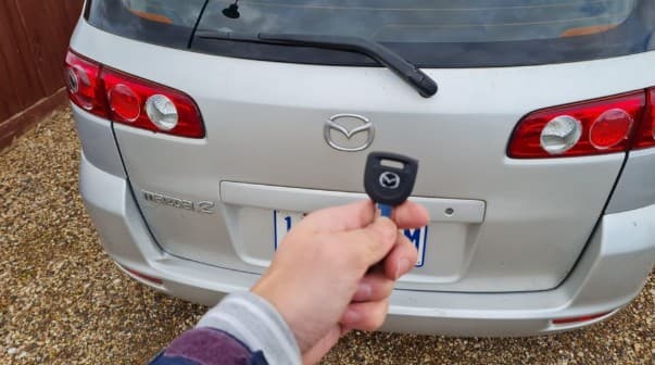 mazda 2 key only image