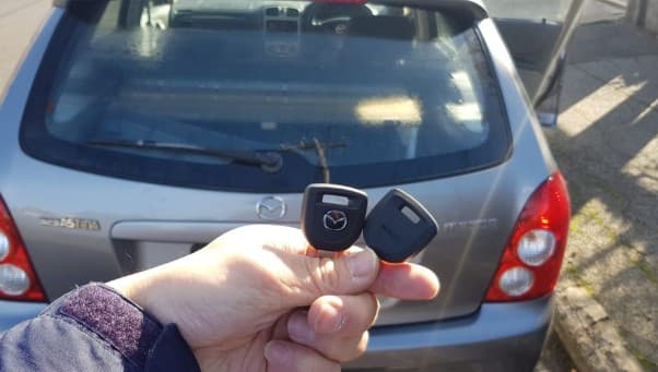 mazda 323 key only image