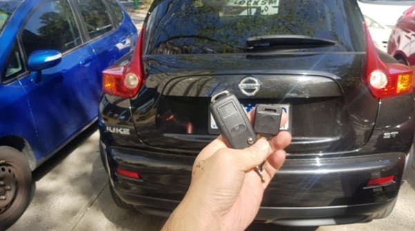 nissan juke 2014 remote key image