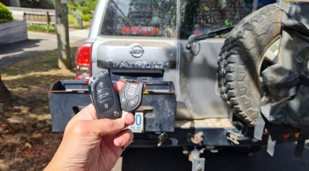 nissan patrol remote key image