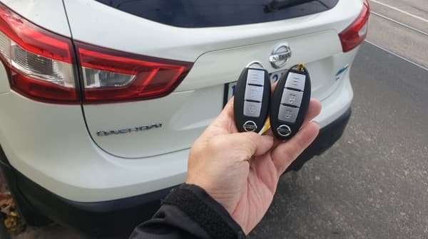 nissan qashqai 2016 smart key image
