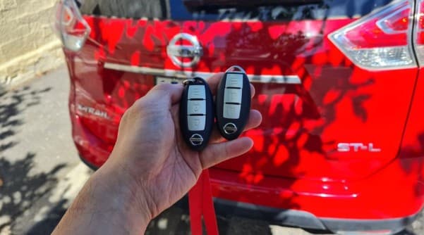 nissan xtrail 2015 smart key image