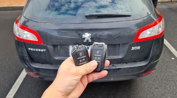 peugeot 508 2015 smart key image
