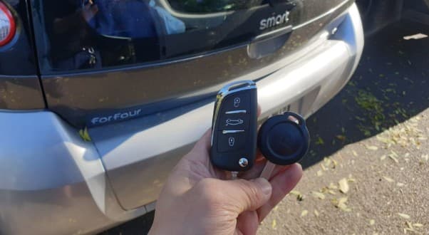 smart forfour 2006 remote key image