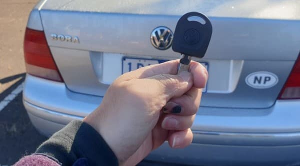 vw bora 2004 key only image